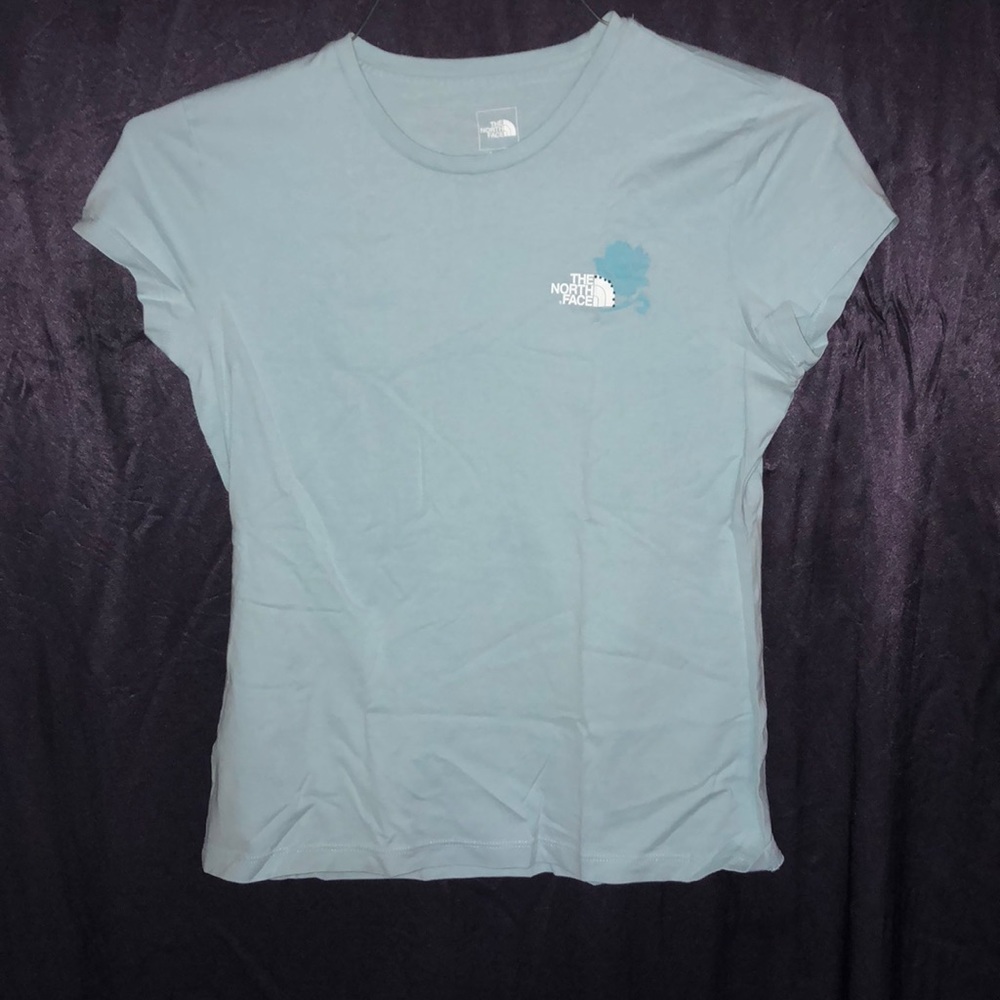 Northface tee with unique design on back